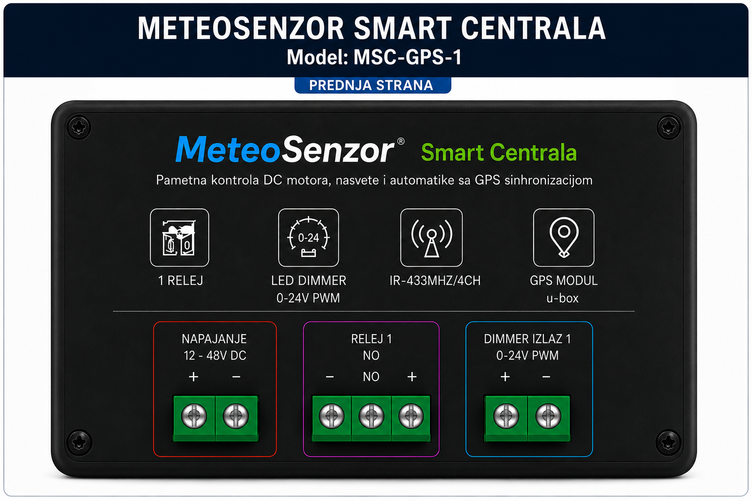 Centrala sa Meteo Senzorom